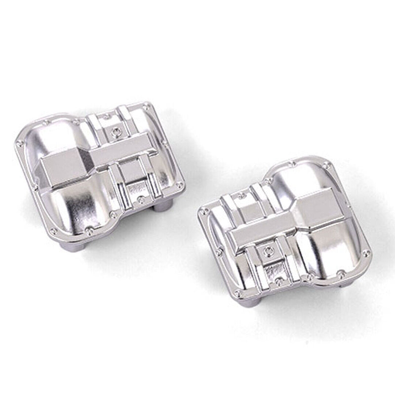 Traxxas TRA9738-SATIN Axle Cover (Chrome) (2) TRX-4M