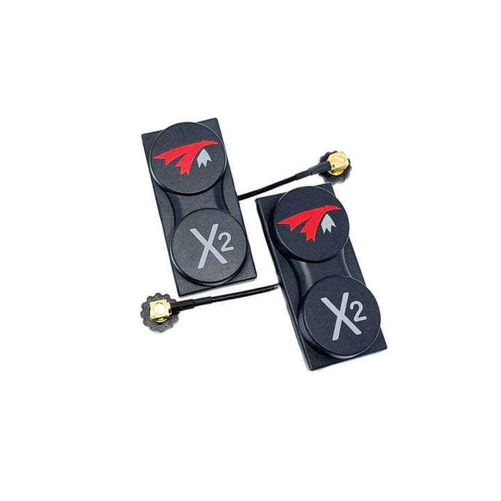 TrueRC X2-Air MKII 5.8GHz Antenna Set w/ Omnis for HDZero Goggles - Choose Polarization