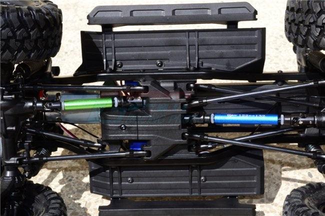 GPM STEEL ADJUSTABLE MAIN SHAFT WITH ALLOY BODY TRAXXAS TRX-4 / TRX-6 BLUE