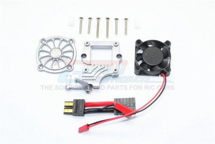 Gpm TRX4051FAN Blue Aluminum Motor Cooling Fan w/Easy Switch Traxxas TRX4