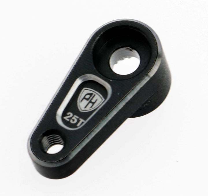 Powerhobby Aluminum 25T Servo Horn FOR Traxxas TRX-4M Black TRX4M