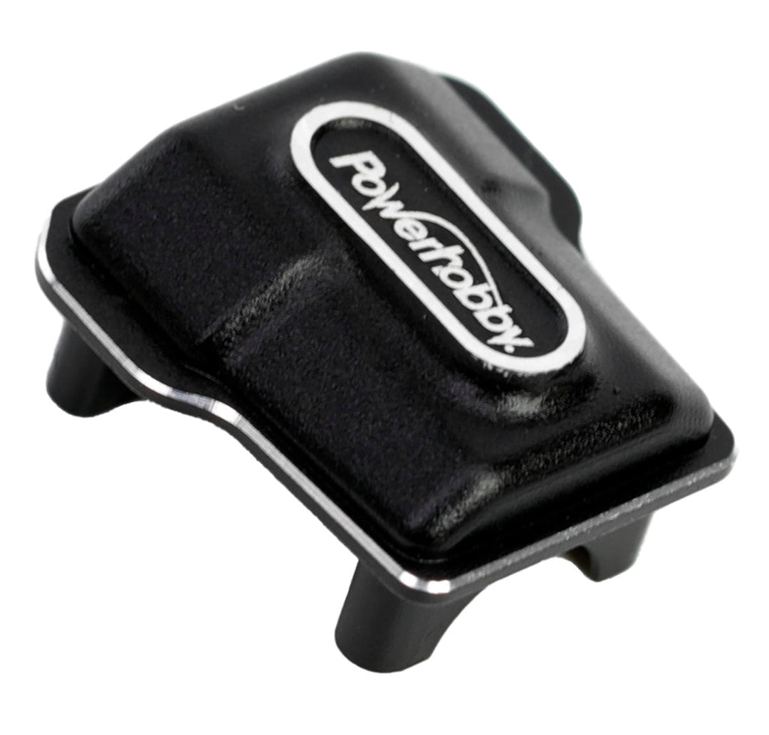Powerhobby Aluminum Front / Rear Axle Diff Cover FOR Traxxas TRX-4M Black TRX4M