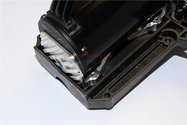 GPM TXM018N-RED ALUMINUM MOTOR HEATSINK MOUNT TRAXXAS X-MAXX 4X4