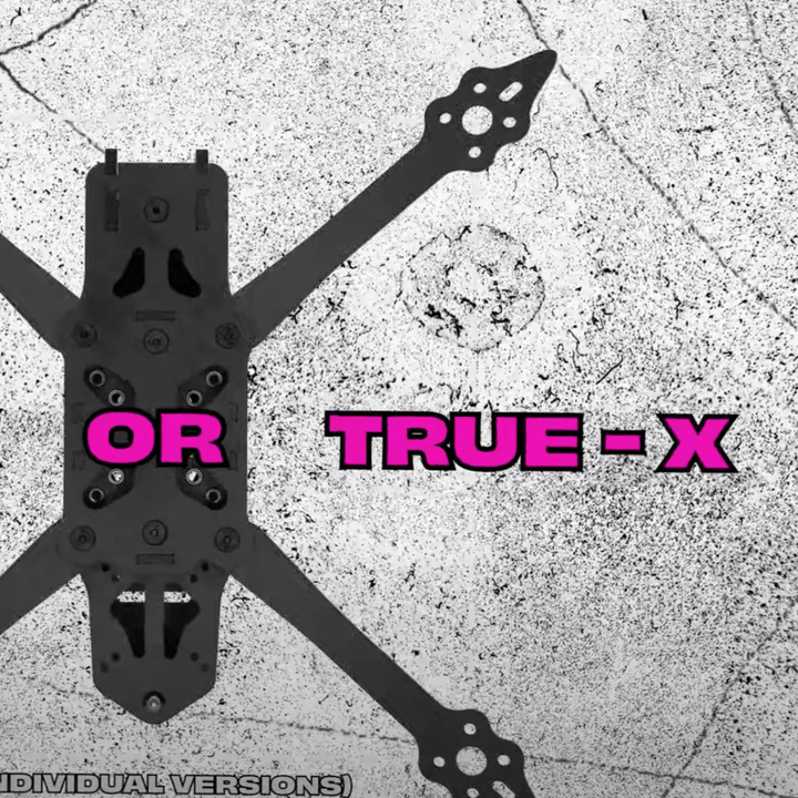 Vannystyle Pro 5" FPV Drone Frame Kit w/ Squish Rev1 Arm Design at WREKD Co.