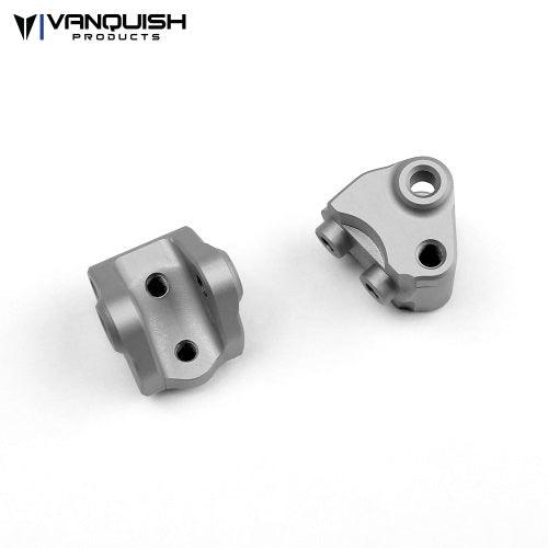 Vanquish VPS04467 Axial SCX10-II Lower Link/Shock Mount Clear Anodized