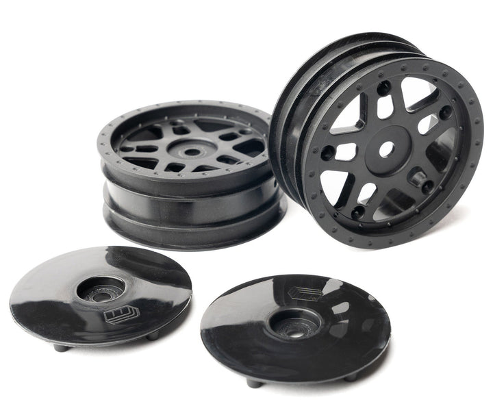 1/10 Whiplash Front 2.2" 12mm Sprint Car Wheels (2)