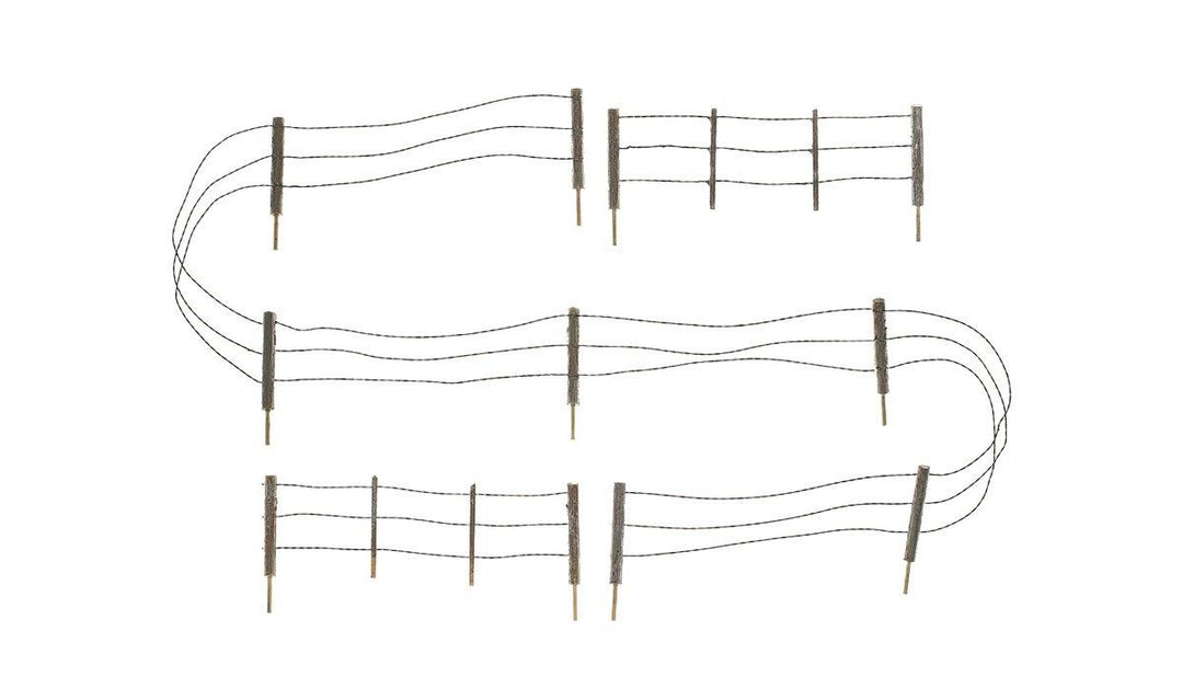 Woodland Scenics A2980 HO Scale Barbed Wire Fence