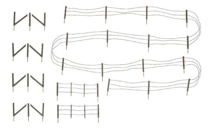 Woodland Scenics A2980 HO Scale Barbed Wire Fence