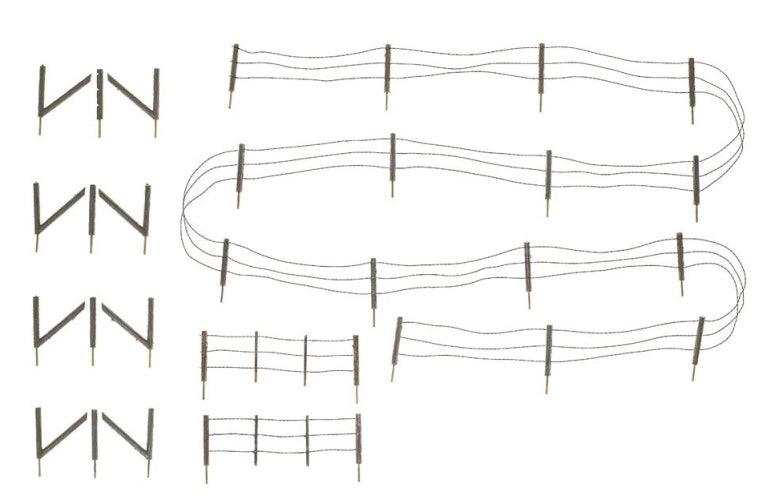 Woodland Scenics A2990 N Scale Barbed Wire Fence