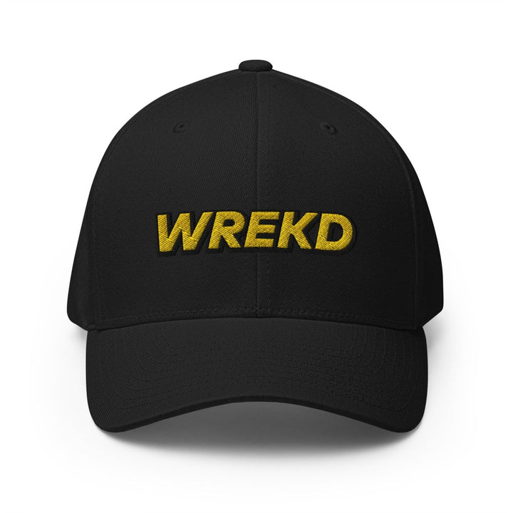 WREKD Classic Logo Structured Twill Cap V2 at WREKD Co.