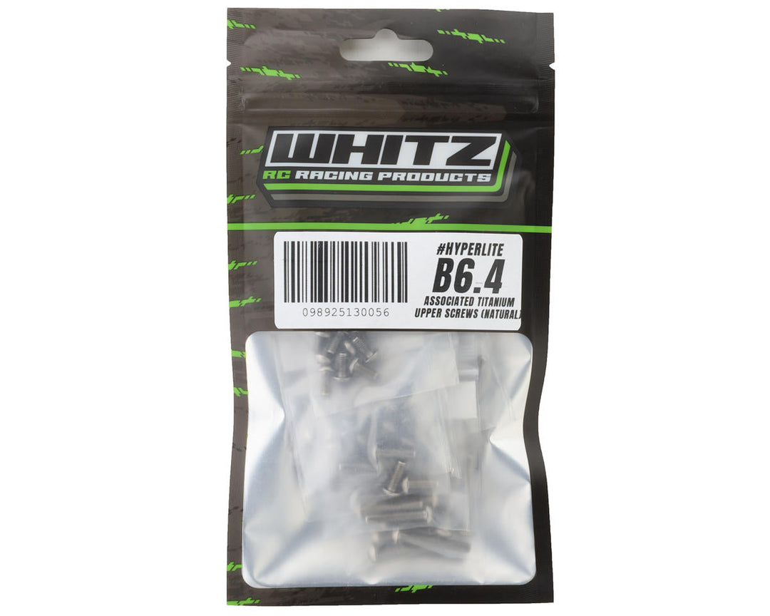 Team Associated B6.4 - HyperLite 2.5MM Titanium Upper Screw Kit