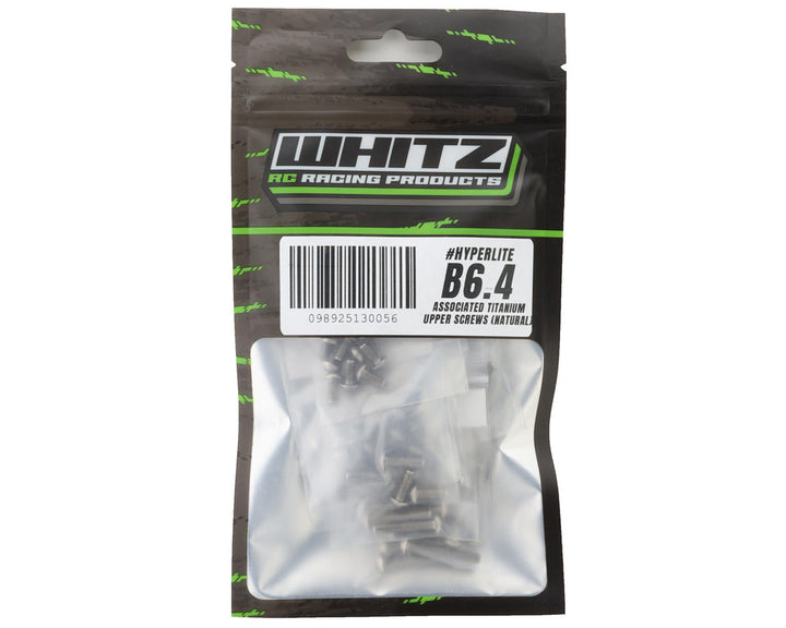 Team Associated B6.4 - HyperLite 2.5MM Titanium Upper Screw Kit
