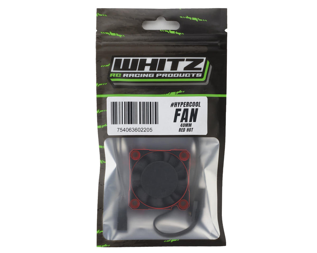 HyperCool™ Aluminum Cooling Fan - 40mm - Red Hot