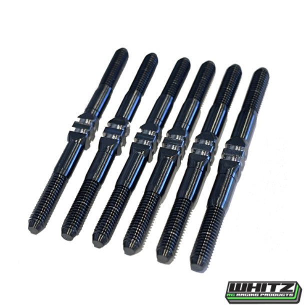 Custom Works Rocket 4 Late Model - HyperMax 3.5mm Titanium Turnbuckle Kit