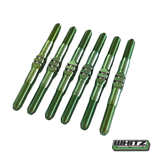 Custom Works Rocket 4 Late Model - HyperMax 3.5mm Titanium Turnbuckle Kit