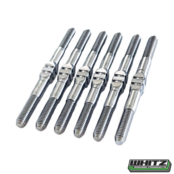 Custom Works Rocket 4 Late Model - HyperMax 3.5mm Titanium Turnbuckle Kit