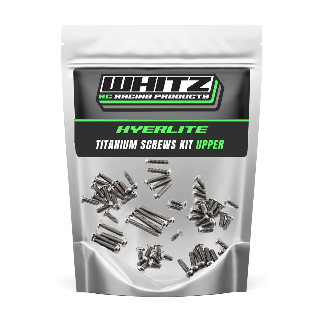 Schumacher Cougar LD2 - HyperLite 2.5MM Titanium Upper Screw Kit