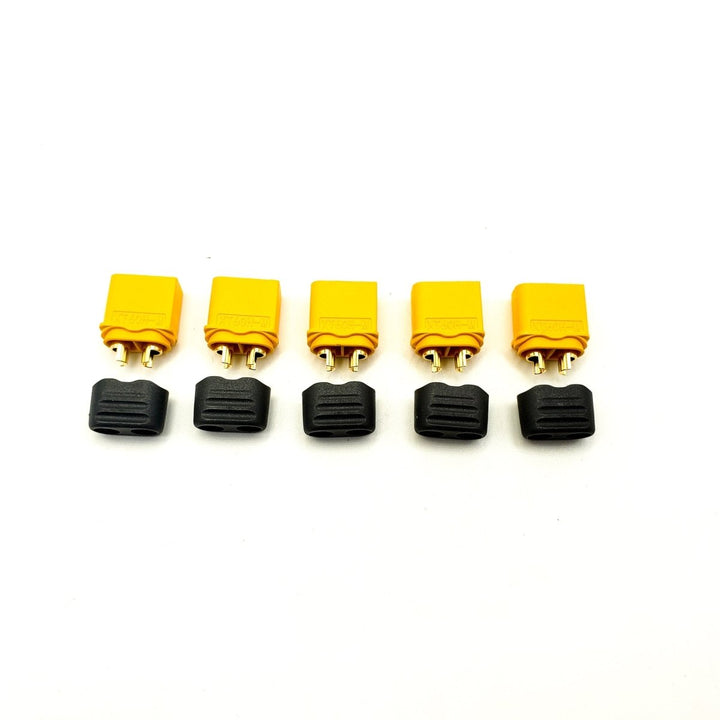 AMASS XT60H Male Connector (5 Pack) at WREKD Co.