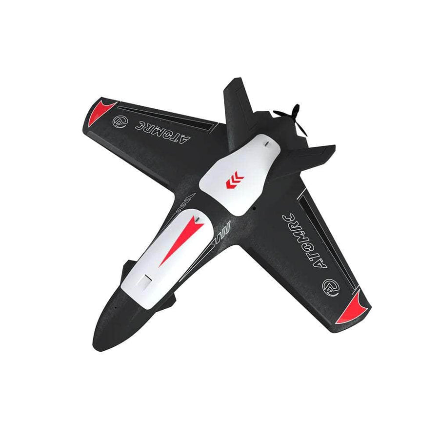 AtomRC Dolphin Plane Kit - Black at WREKD Co.
