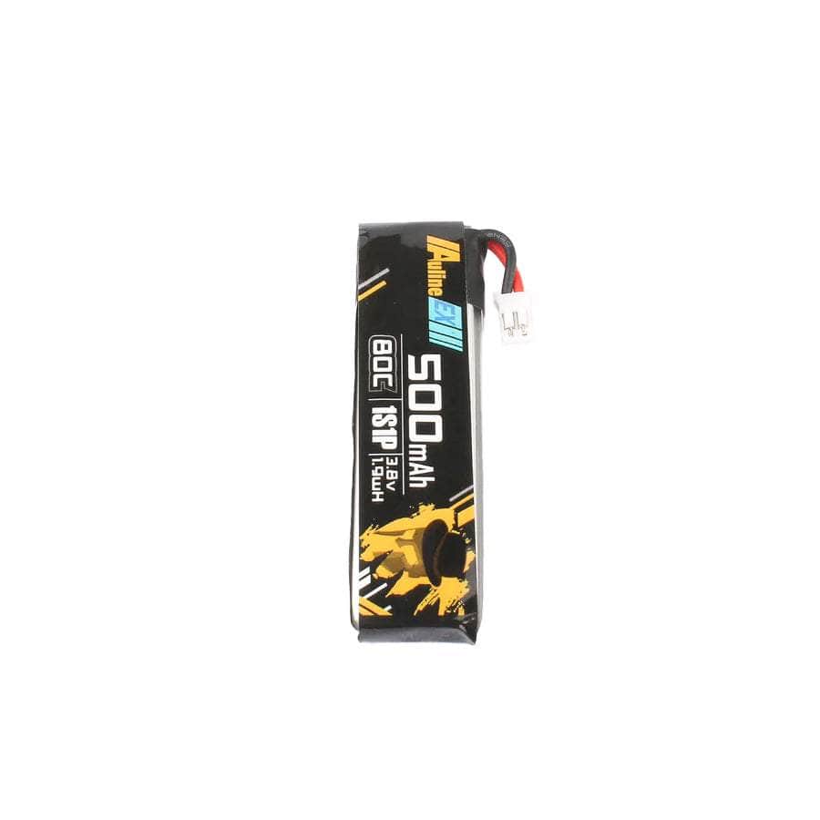 Auline EX 3.8V 1S 500mAh 80C LiHV Whoop/Micro Battery - PH2.0 at WREKD Co.