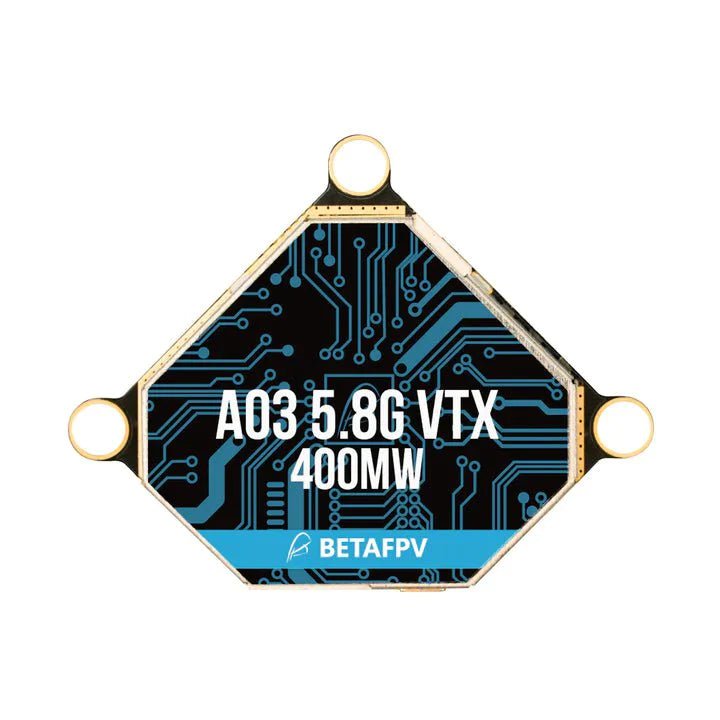 BetaFPV A03 VTX 25-400mW 5.8GHz Micro VTX - MMCX at WREKD Co.