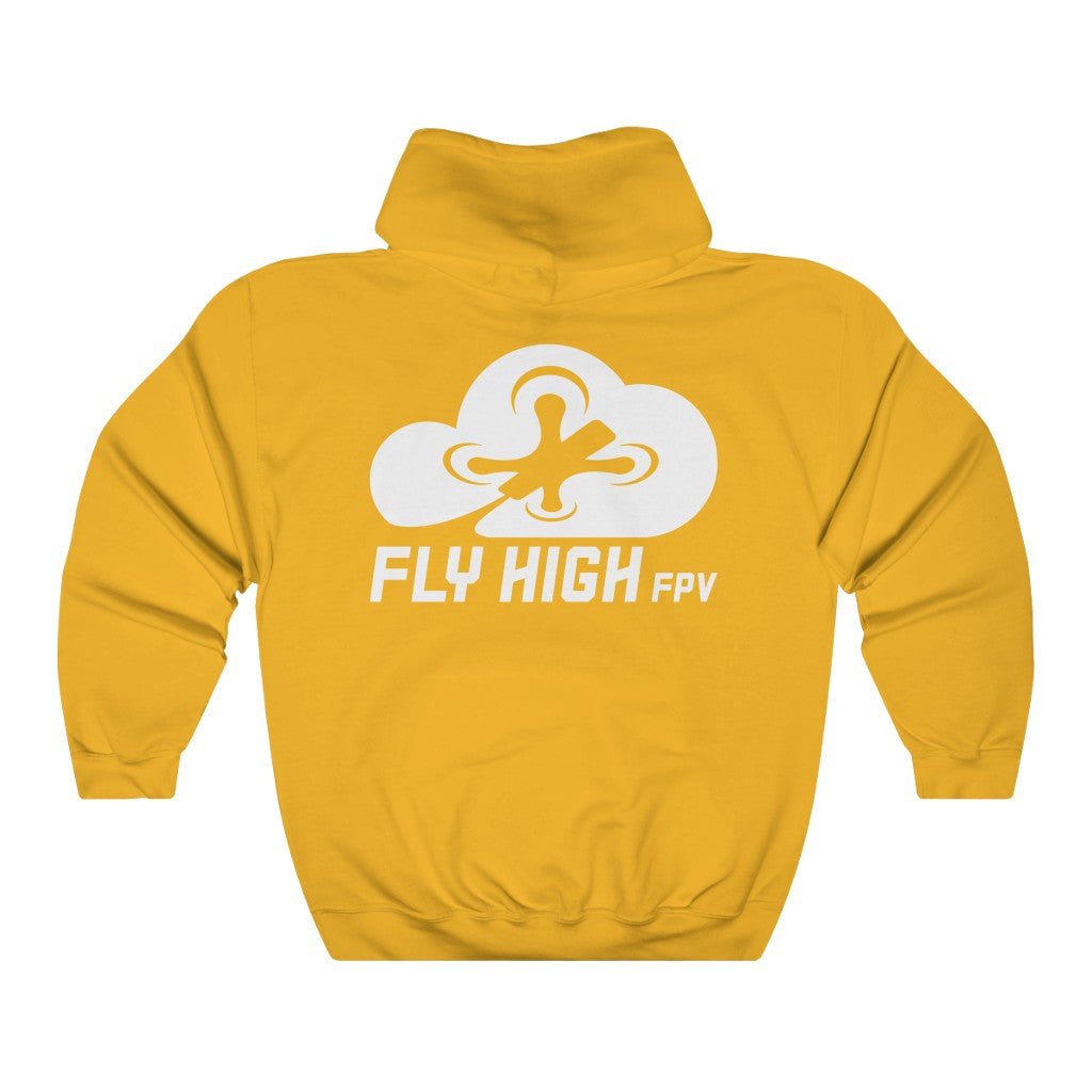 Build Clean Fly Dirty Hoodie (Tango2 approved) - White Logo at WREKD Co.