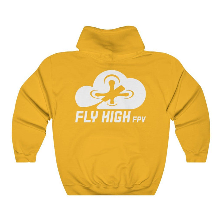 Build Clean Fly Dirty Hoodie (Tango2 approved) - White Logo at WREKD Co.