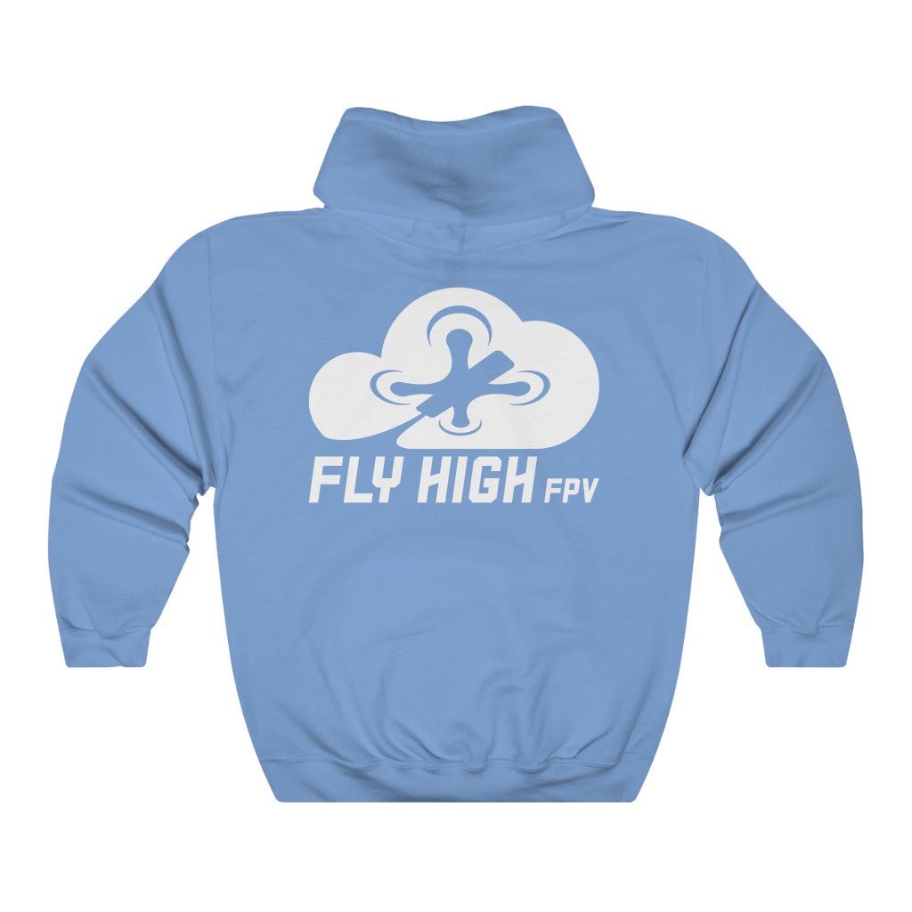 Build Clean Fly Dirty Hoodie (Tango2 approved) - White Logo at WREKD Co.