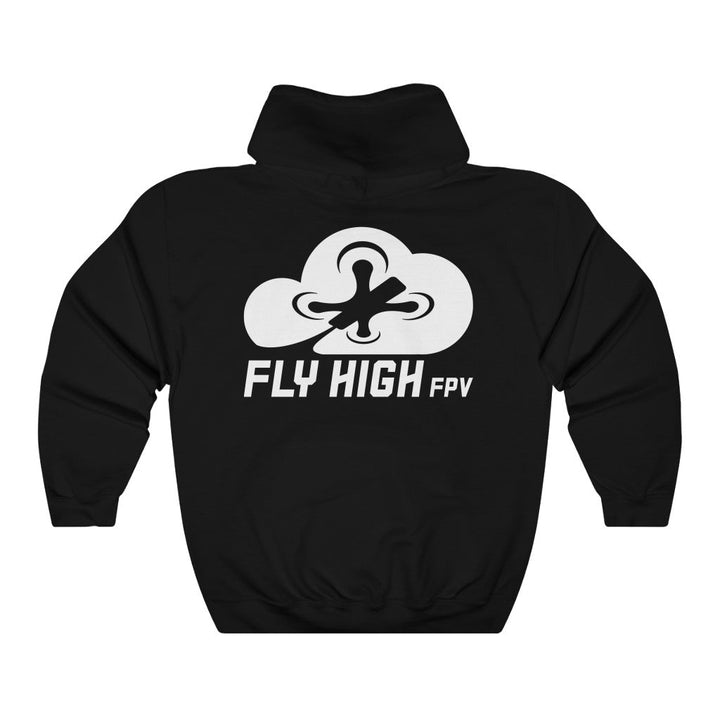 Build Clean Fly Dirty Hoodie (Tango2 approved) - White Logo at WREKD Co.