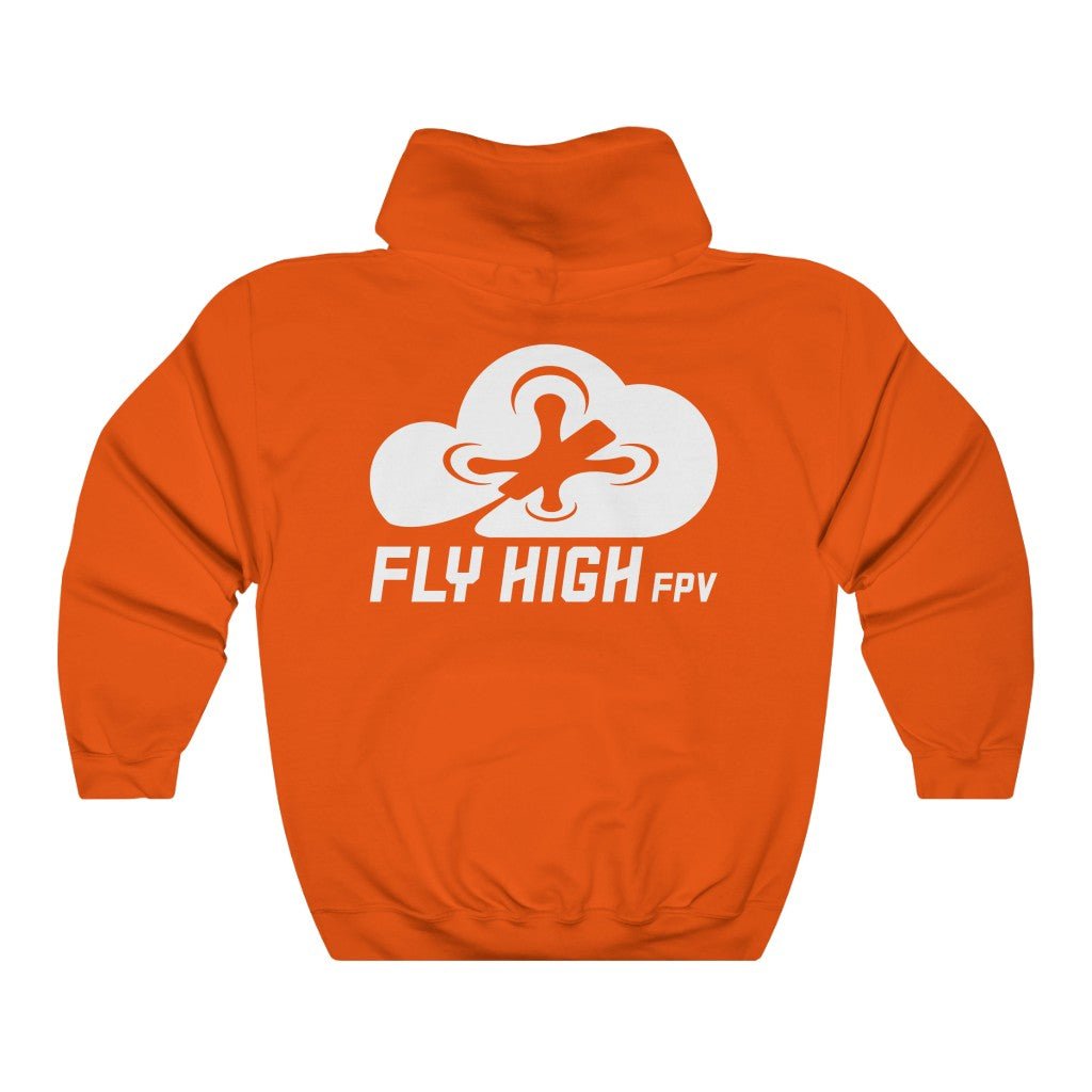 Build Clean Fly Dirty Hoodie (Tango2 approved) - White Logo at WREKD Co.