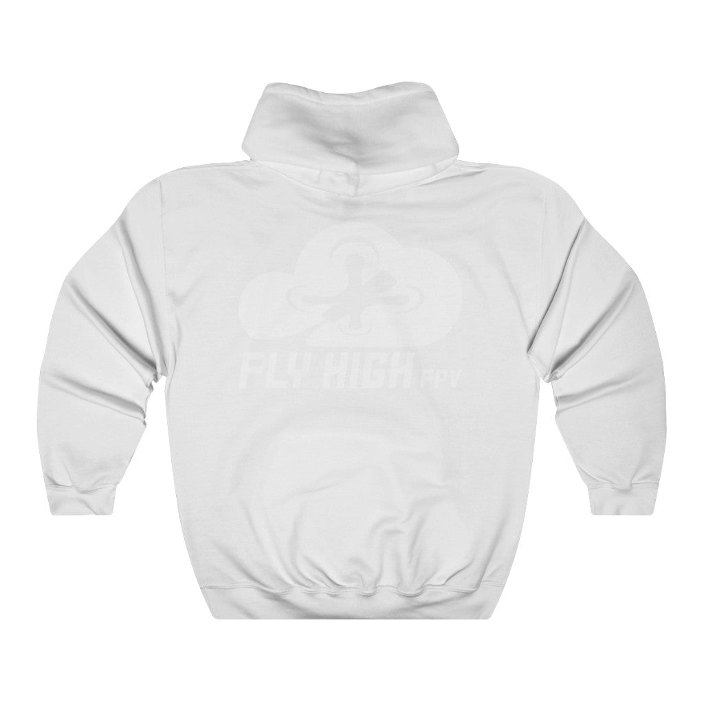 Build Clean Fly Dirty Hoodie (Tango2 approved) - White Logo at WREKD Co.