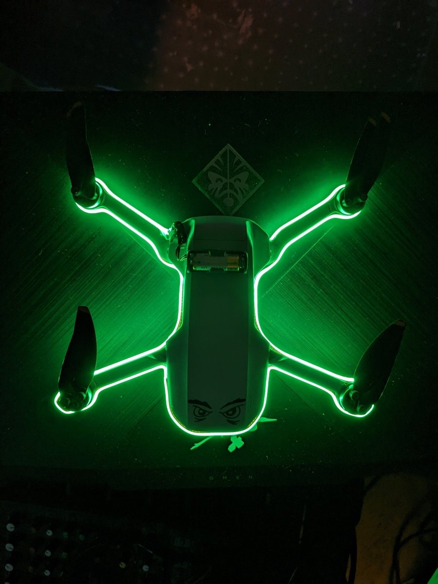 DJI LED Strip Kit - Self Adhesive LED Kit + Battery at WREKD Co.