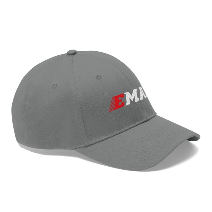 EMAX Unisex Twill Cap at WREKD Co.