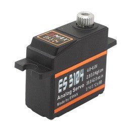 EMX-SV-0279 ES3104 Bering Meial Analog Servo at WREKD Co.