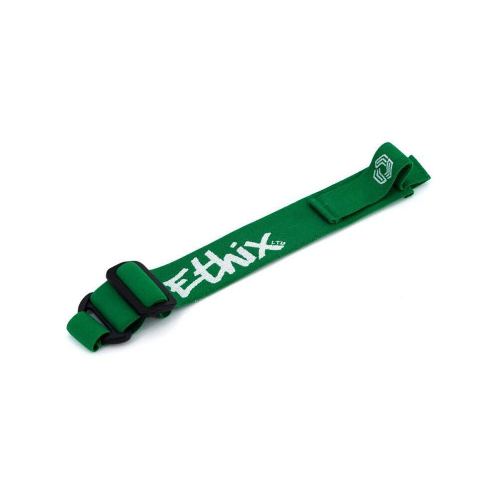 ETHiX FatShark Goggle Strap V3 White on Green at WREKD Co.