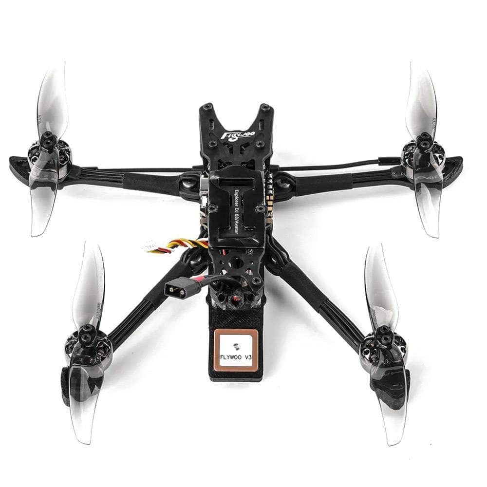 Flywoo BNF Explorer LR 4" Deadcat HD 4S Quad (without O3 Unit) - PNP at WREKD Co.