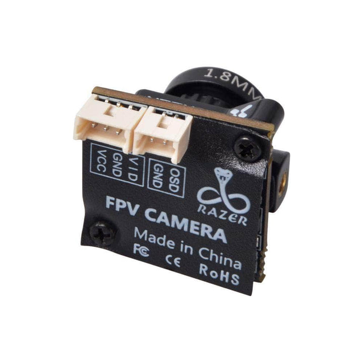 Foxeer Razer Micro 1200TVL CMOS 4:3 PAL/NSTC FPV Camera (1.8mm) - Black at WREKD Co.