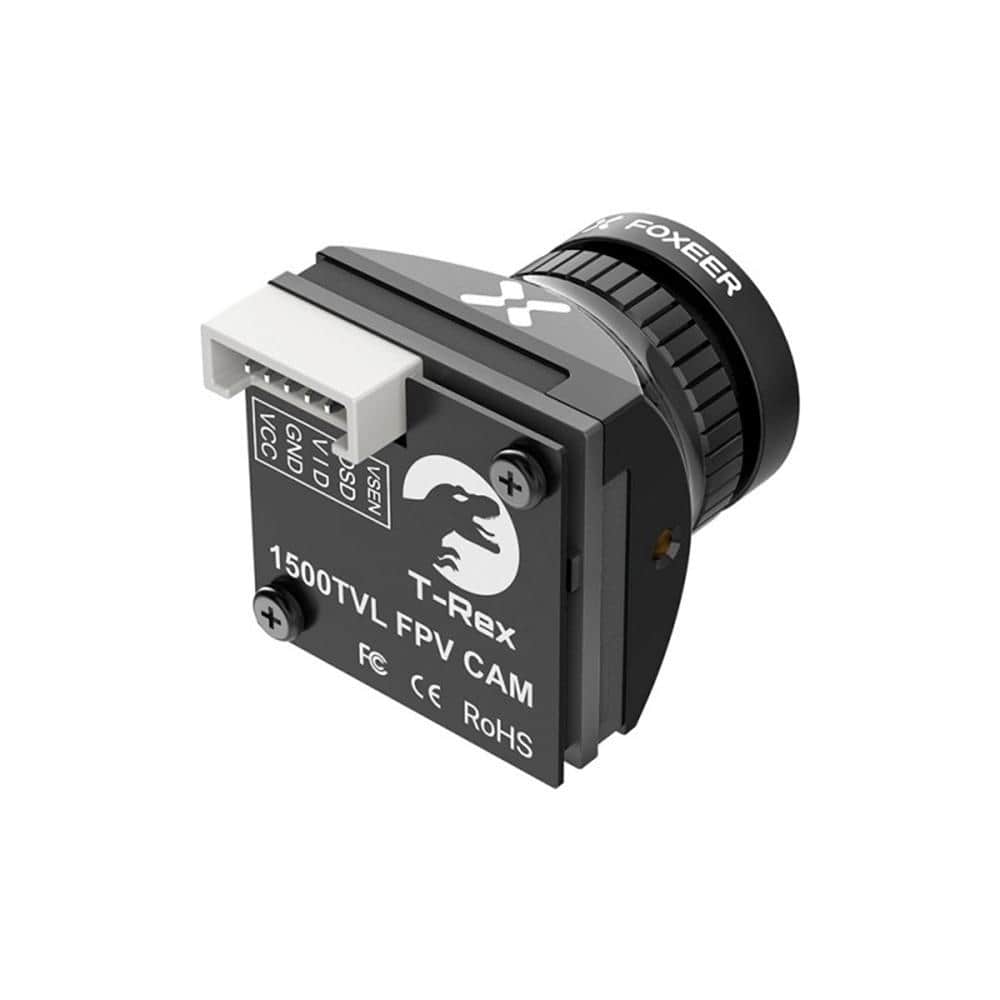 Foxeer T-Rex Micro 1500TVL CMOS 4:3/16:9 PAL/NTSC FPV Camera (1.7mm) - Choose Your Color at WREKD Co.