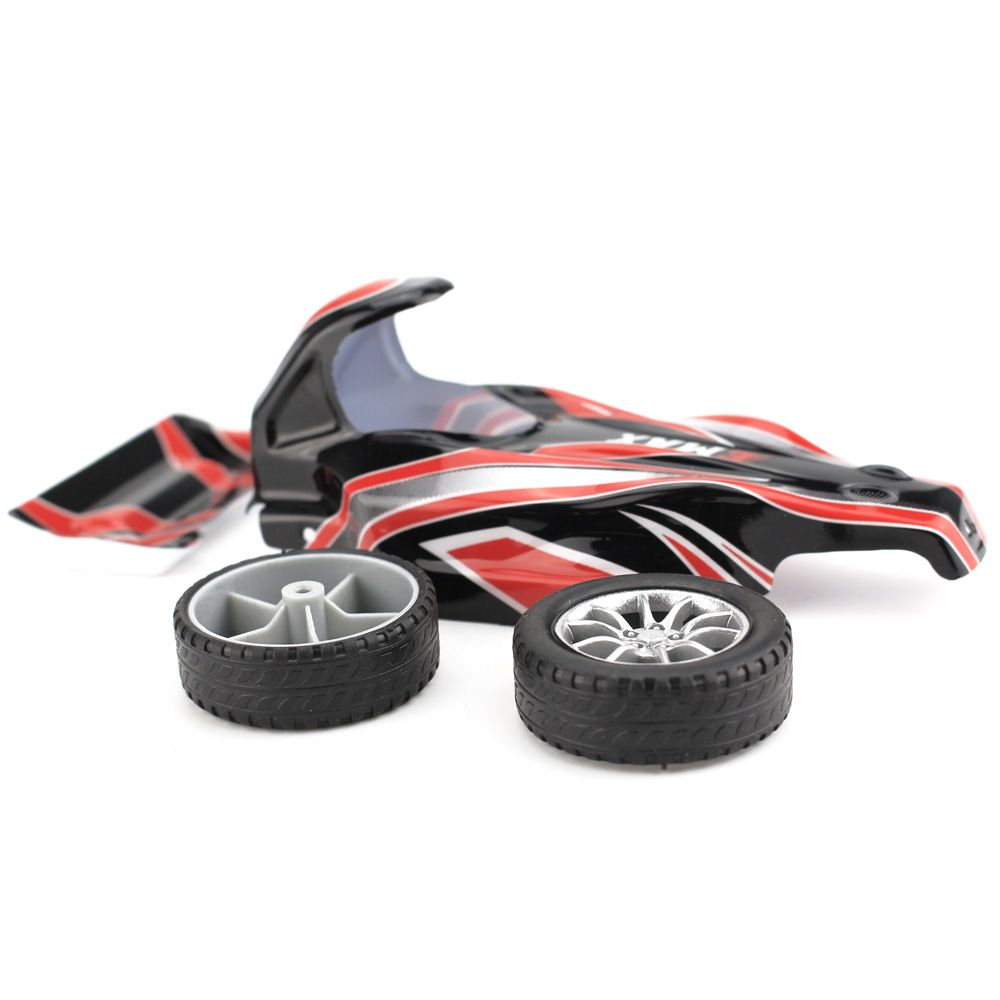 FPV RC Car Spare Parts Kit - Shell + Wheels at WREKD Co.