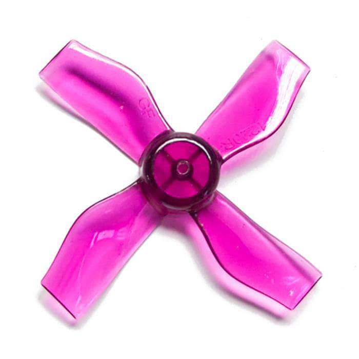 Gemfan 1220-4 Quad-Blade 31mm Micro/Whoop Prop 8 Pack (0.8 mm Shaft) - Choose Your Color at WREKD Co.