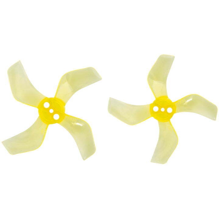Gemfan 1636 Durable Quad-Blade 40mm Micro/Whoop Prop 8 Pack (1.5mm Shaft) - Choose Your Color at WREKD Co.