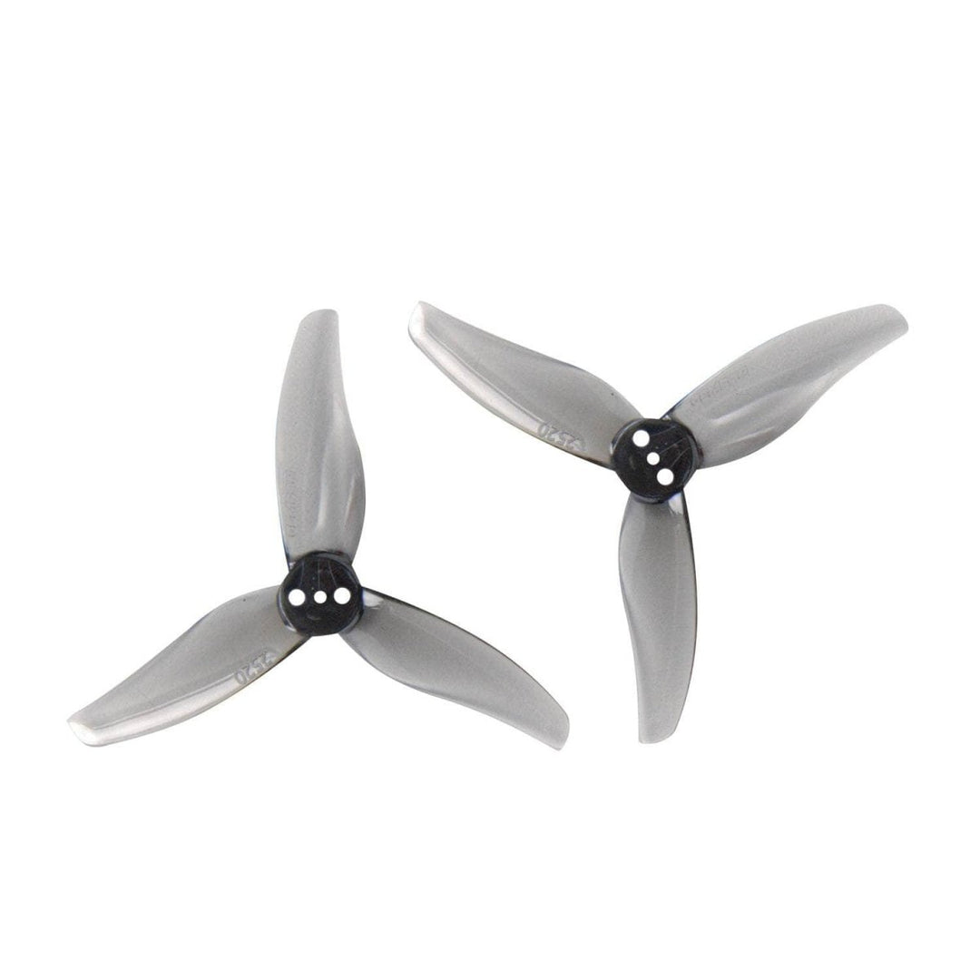 Gemfan Hurricane 2520-3 Durable Tri-Blade 2.5" Prop 8 Pack (1.5mm Shaft) - Choose Your Color at WREKD Co.