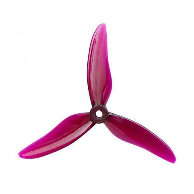 Gemfan Hurricane 51499-3 5.1" Tri-Blade Propeller (2CCW+2CW) - Choose Color at WREKD Co.