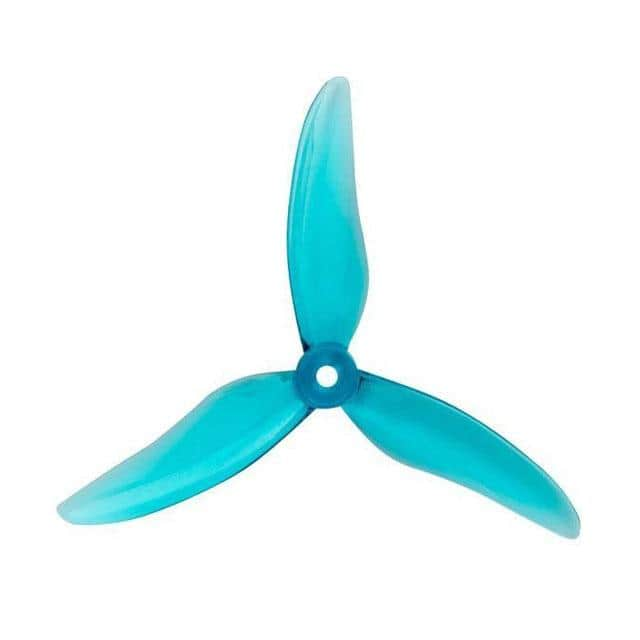 Gemfan Hurricane 51499-3 5.1" Tri-Blade Propeller (2CCW+2CW) - Choose Color at WREKD Co.