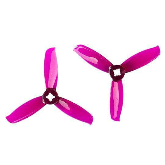 Gemfan WinDancer 3028 Tri-Blade 3" Prop 4 Pack (5mm/1.5mm Mounting) - Choose Your Color at WREKD Co.