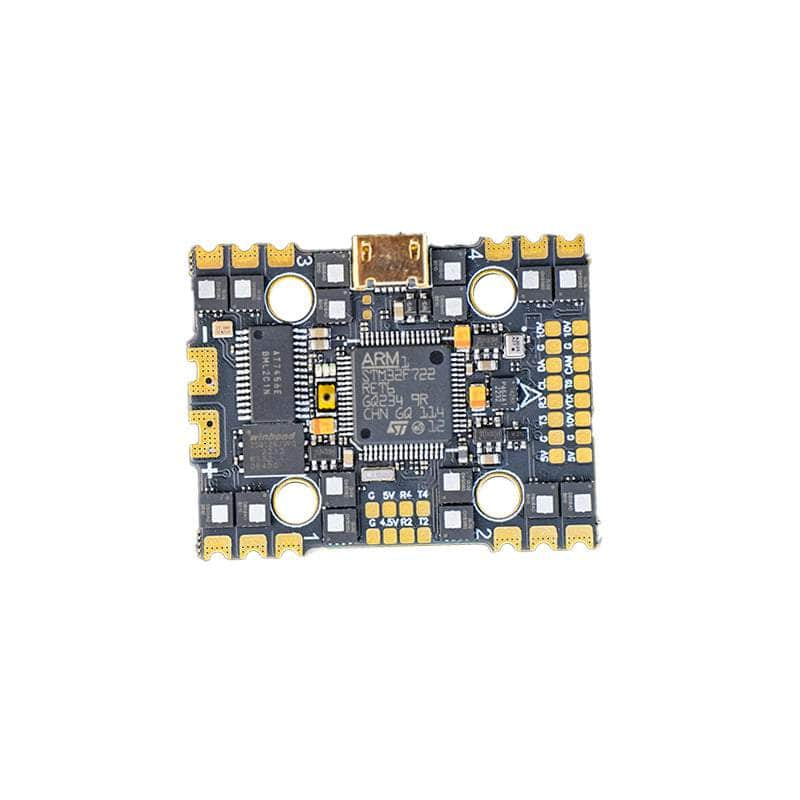 HAKRC F7220 3-6S AIO 20x20 Flight Controller w/ 32Bit 50A 4in1 ESC at WREKD Co.