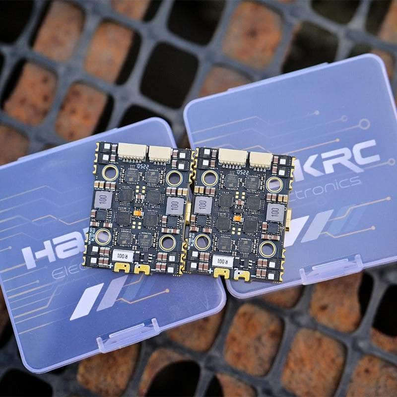 HAKRC F7220 3-6S AIO 20x20 Flight Controller w/ 32Bit 50A 4in1 ESC at WREKD Co.