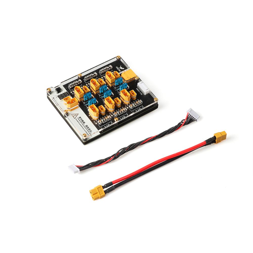 HGLRC Thor 6 Pro Lipo Battery Parallel Charging Board at WREKD Co.