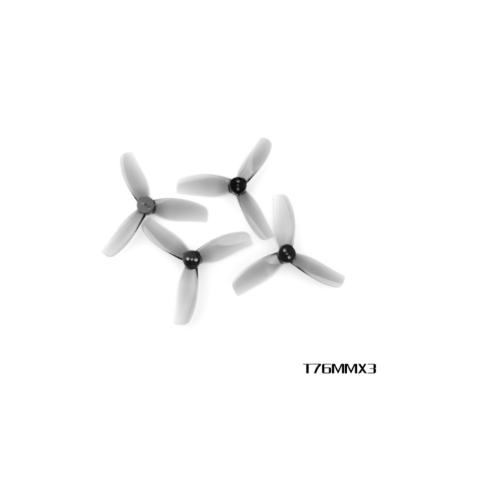 HQProp T76MMX3 V2 for Cinewhoop Propeller (2CW+2CCW)-Poly Carbonate - Choose Color at WREKD Co.