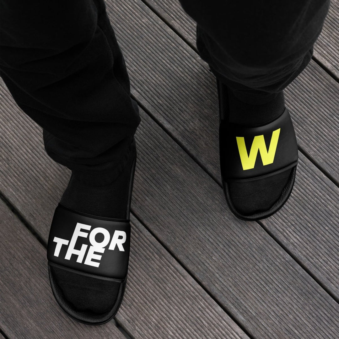 Men's "For The Dub" Slides at WREKD Co.